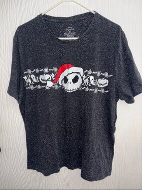 Disney The Nightmare Before Christmas Jack Skellington Santa Tee